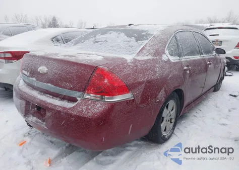 2009 Chevrolet Impala Lt из США, поврежденный, VIN 2G1WT57N991220764